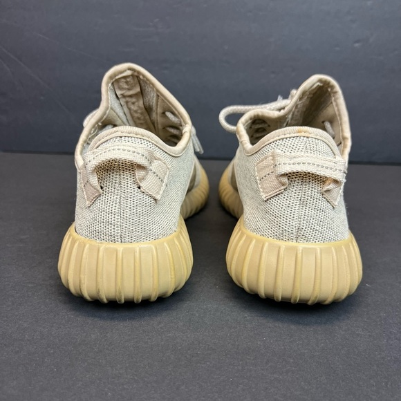 Adidas Yeezy Boost 350 V2 Size 7.5 Low Cream Triple White CP9366 Ape 779001 - Picture 4 of 11